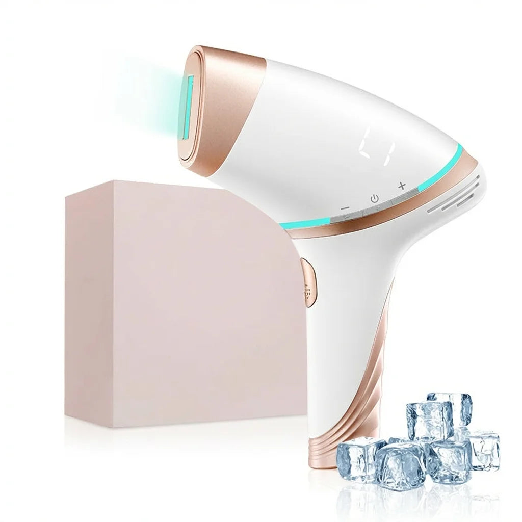 IPL Ice Cooling Hair Removal Device White