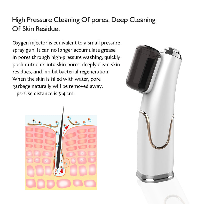 Portable Nano Oxygen Spray Gun – Essence Infusion Jet Peel Facial Machine