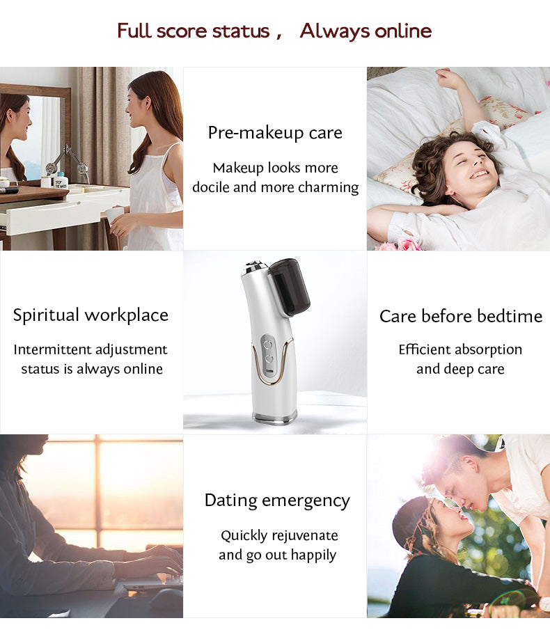 Portable Nano Oxygen Spray Gun – Essence Infusion Jet Peel Facial Machine